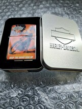 ハーレー　ＺＩＰＰＯ　オイルライター　缶ケース入り_画像2