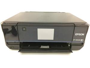 EPSON エプソン EP-806AB A4 インクジェットプリンター 複合機 電源コード付き 通電OK ジャンク品（87-36.Ｚ）I-23 しば
