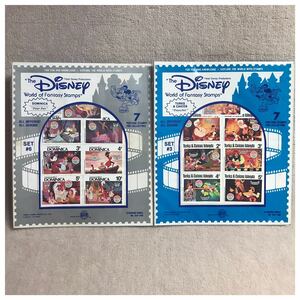 ディズニー海外切手セット(ピノキオ ・ピーターパン ) 2種セット 《#518DKS》