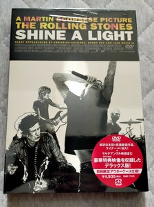 断捨離中！　Rolling Stones DVD Shine A Light 美品中古DVD ローリング・ストーンズ/シャイン・ア・ライト（デラックス版）国内盤