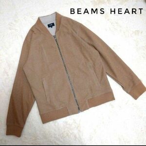 ビームスハート　ブルゾン　ジップアップ　ジャケット　BEAMS HEART 古着