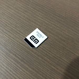 EMOBILE イーモバイル EM chip 4G-S micro 解約済み SIMカード マイクロSIMサイズ 白SIM Y!mobile ワイモバイル Android アクティベート