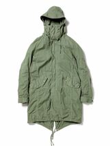 nonnative TROOPER HOODED COAT COTTON RIPSTOP OVERDYED_画像6