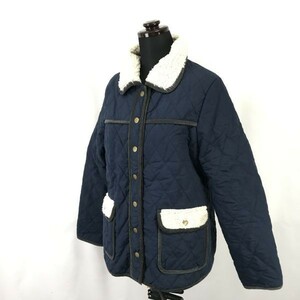 タグ付き新古品★ジ エンポリアム/THE EMPORIUM★キルティングコート/ジャケット【レディースM/紺/navy blue】ブルゾン/Jumpers◇zBH314