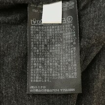 UNIQLO★オーバーサイズ/MA-1/フライトジャケット/ナイロンブルゾン【メンズL/黒/black】ミリタリー/Coats/Jumpers◇zBH323_画像7