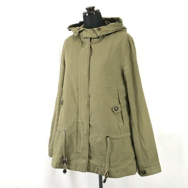 ザラウーマン/ZARA WOMAN☆裏地ボアフリース/防寒モッズコート【women’s size -S/カーキ/khaki】Coats/Jackets/Jumpers◇cBH278