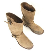 本場メキシコ製☆メスカルロ/mezcalero☆本革/ウエスタン/エンジニアブーツ【39/24.5/茶/BROWN】Shoes◇cWB102-1_画像1