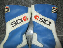 SiDi　ビンテージ デカロゴ　レーシング　レザーブーツ　極美中古　サイズ42（26.5～27相当）　旧車　カフェレーサー_画像1