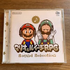 【非売品】マリオ&ルイージRPG Sound Selection クラブニンテンドー サウンドセレクション CD