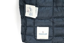 MONCLER FIBIENNE GIUBBOTTO モンクレール レディース ナイロン ダウンジャケット ネイビー サイズ1 210934596500_画像6