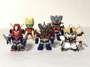 【レア/展示品】マジンガーZ コンバトラーV ガンダム 兜甲児 スーパーロボット大戦 熱血合金 フィギュア 超合金 レトロ 送料無料