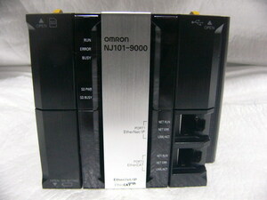 ★新品同様★ OMRON PLC NJ101-9000 CPU装置 高速高精度高信頼性 120/270K