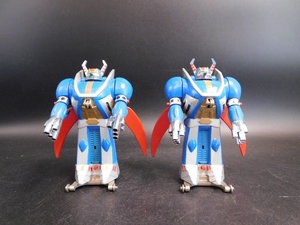 中嶋製作所 ウルトラ合金 宇宙の騎士テッカマン ペガスロボット 2体 タツノコプロ アニメ Vintage toys Tekkaman The Space Knight