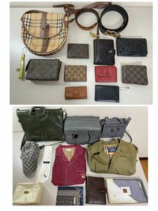 b*★中古品　ブランド バッグ コート 小物 など 大量セット まとめ売り Burberry GUCCI 他★