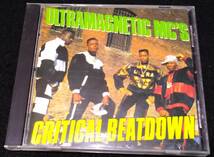 Ultramagnetic MC's / Critical Beatdown★国内盤・和訳　Kool Keith　 Ced Gee　ウルトラマグネティックMC’s　クールキース　盤キズ_画像1