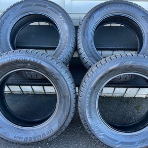 アイスガード ヨコハマ ig60 195/65R15 4本セット 中古スタッドレスタイヤ 溝あり