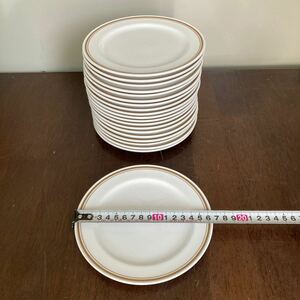 Noritake primaduraノリタケ プリマデュラ　業務用食器 強化磁器　Φ16.5cm 20枚セット 他数量あり 中古1