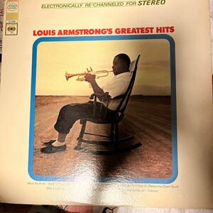 1967年作品　ルイ・アームストロング　グレイテスト・ヒッツ　お値打ち盤　綺麗傑作最高盤　ヴィンテージレコード　オールド
