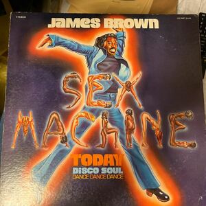 1975年作品 ジェームス・ブラウン　送料無料　セックス・マシーン　お値打ち盤　綺麗傑作最高盤　ヴィンテージレコード　オールドレコード