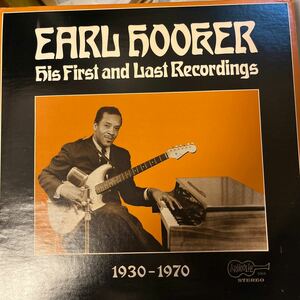 1972年作品 EARL・HOOKER インタレスティングお値打ち盤　アール・フッカー　ジョン・リー・フッカー　ヴィンテージレコード　送料無料