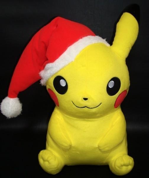 送料無料　ポケットモンスター サン＆ムーン めちゃでか クリスマスピカチュウぬいぐるみ バンプレスト 新品 未使用品 タグ付き 迅速発送