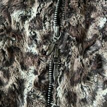 Rare 00s Tornado Mart Leopard Faux Fur Hoodie Jacket archive トルネードマート レオパード goa ifsixwasnine kmrii share spirit lgb_画像8