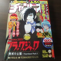 ブラックジャック 週刊少年チャンピオン 52号 付録応募券無_画像1