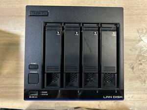 ★中古品 I・O DATA LAN DISK 1TB x 4 HDL4-X4 初期化した 電源ケーブル付き★