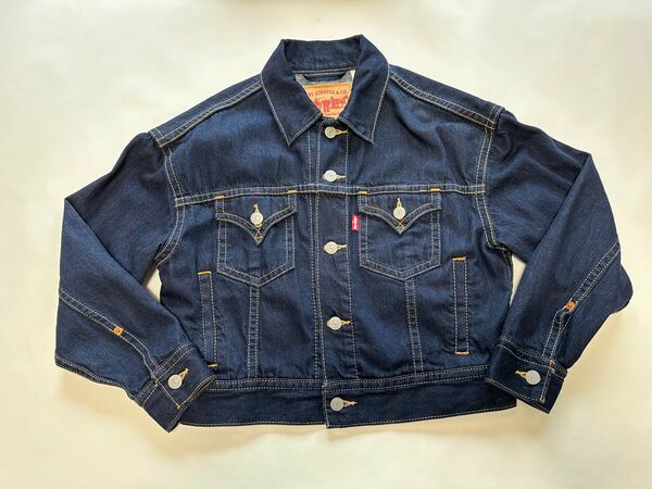 LEVI’S トラッカー/ステッチ/デニムジャケット/Gジャン/M/コットン/インディゴ/PC9-39194-0002/