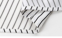 P025-2XL新品DCKMANY■縦縞 長袖シャツ メンズ ノーアイロン 形態安定 ストライプ ビジネス ワイシャツ シルクのような質感/ホワイト_画像9