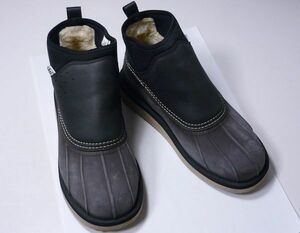 SUICOKE ムートンブーツ 黒 8 26cm かなり小さめ (ドゥーズィエムクラスDeuxieme Classeスイコック