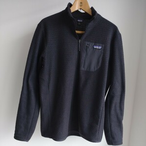 美品☆Lサイズ☆R1エア・ジップネック☆Air Zip Neckブラック黒☆40245☆patagonia☆パタゴニア☆テクニカルフリース 