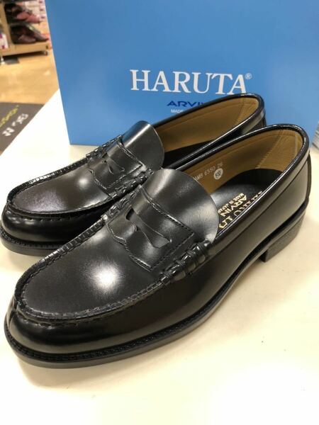 HARUTA ハルタ 6550 26.5センチ　新品　学生靴　ローファー　国産　メイドインジャパン　日本製　3E 箱付き