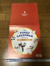 壁掛けカレンダー ピングー カレンダー 住友生命　　　PINGU 2024 暦_画像1