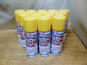 ②アサヒ　EXラッカースプレー　黄　300ｍｌ　X　12セット