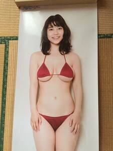 伊織いお 等身大ポスター 新品未開封 アサ芸シークレット ハミ乳姿で挑発