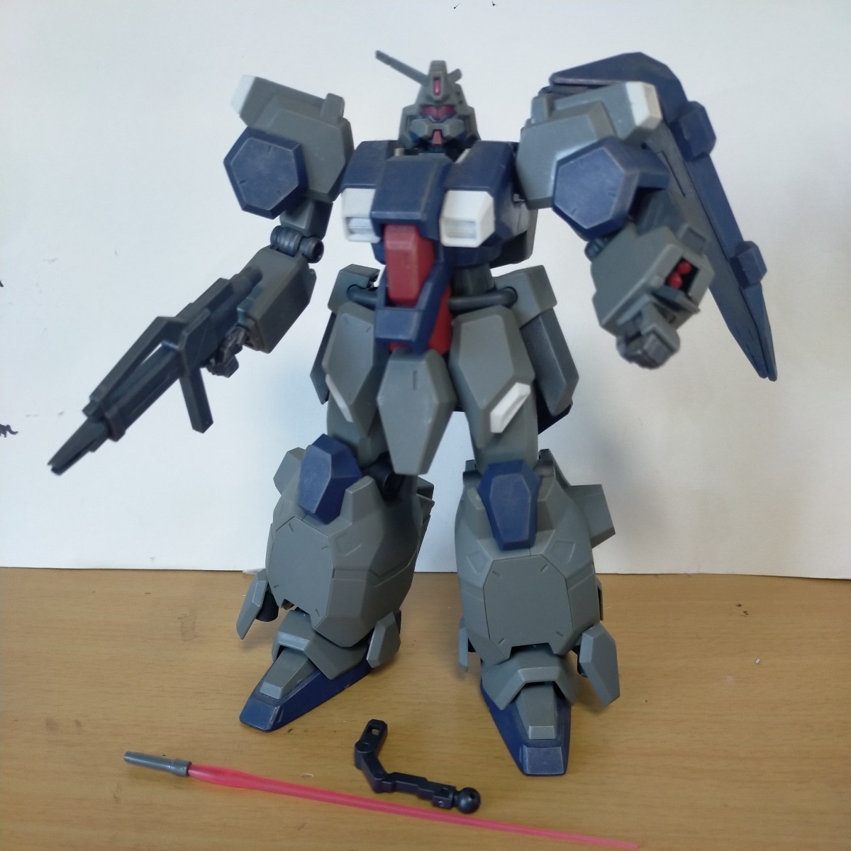 HGUC 1/144 Густав Карл Единорог окрашенный готовый продукт Gundam Narrative UC NT Federation Junk Gunpla HG Кампания по настройке, характер, Гандам, Готовый продукт