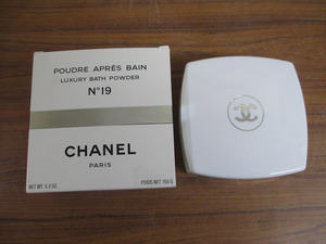 【LP/M】未使用保管品 CHANEL シャネル No19 LUXURY BATH POWDER ラグジュアリーバスパウダー 150g 天花粉