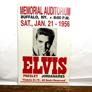 1956 Elvis Presley / エルヴィス・プレスリー プリントポスター(厚紙)【中古】12i-6-020