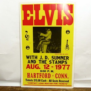 1977 Elvis Presley / L vi s* Press Lee принт постер ( толщина бумага )[ б/у ]12i-6-022