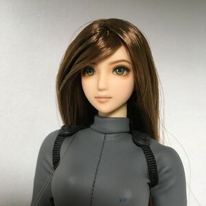 1/6カスタムヘッド 中古品　作者不明　古い物　TBleague JIAOU DOLL クールガール　オビツヘッド