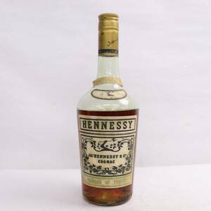 1円~JA’s Hennessy（ジャズ ヘネシー）スリースター グリーンボトル 42％ 700ml ※液面低下 X23I250131