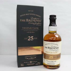 1円~THE BALVENIE（バルヴェニー）25年 トリプルカスク 40％ 700ml X23K060119