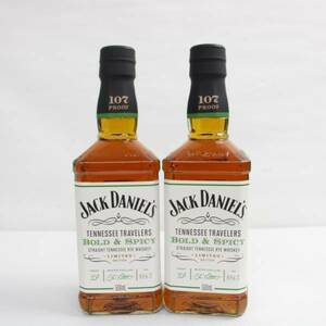 【2本セット】JACK DANIELS（ジャックダニエル）テネシー トラベラーズ ボールド & スパイシー 53.5％ 500ml E23K070003