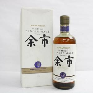 NIKKA（ニッカ）余市 10年 シングルモルト 単一蒸溜所モルト 45％ 700ml O23J270015