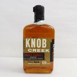 KNOB CREEK（ノブ クリーク）シングルバレル リザーブ 9年 スモールバッチ 60％ 750ml B23K100011