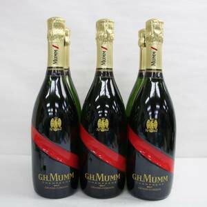 【6本セット】G.H.MUMM（マム）グラン コルドン ブリュット 12.5% 750ml T23K110303