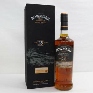 1円~BOWMORE（ボウモア）25年 スモールバッチリリース 43％ 700ml T23K140013