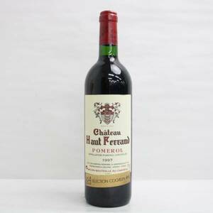 1円~Chateau Haut Ferrand（シャトー オー フェラン）1997 12.5％ 750ml O23K200072