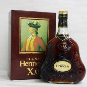 Hennessy（ヘネシー）XO 金キャップ クリアボトル 40％ 700ml ※箱キズ X23K220018